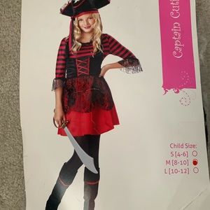 Girls pirate costume